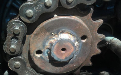 Welded sprocket to countershaft.jpg