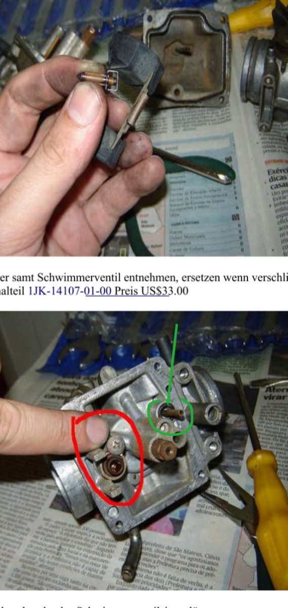 Aus dem  Vergaser Tutorial