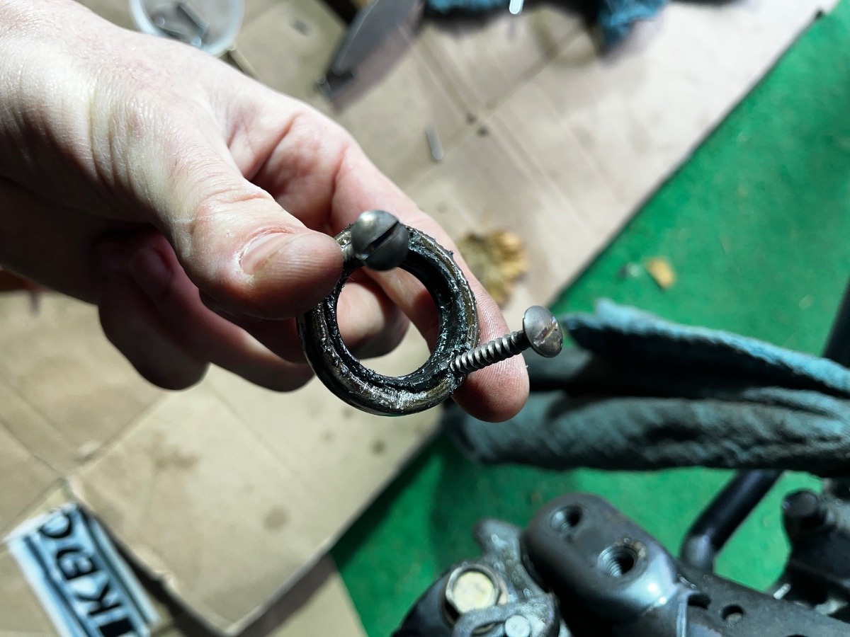 Alter Wellendichtring